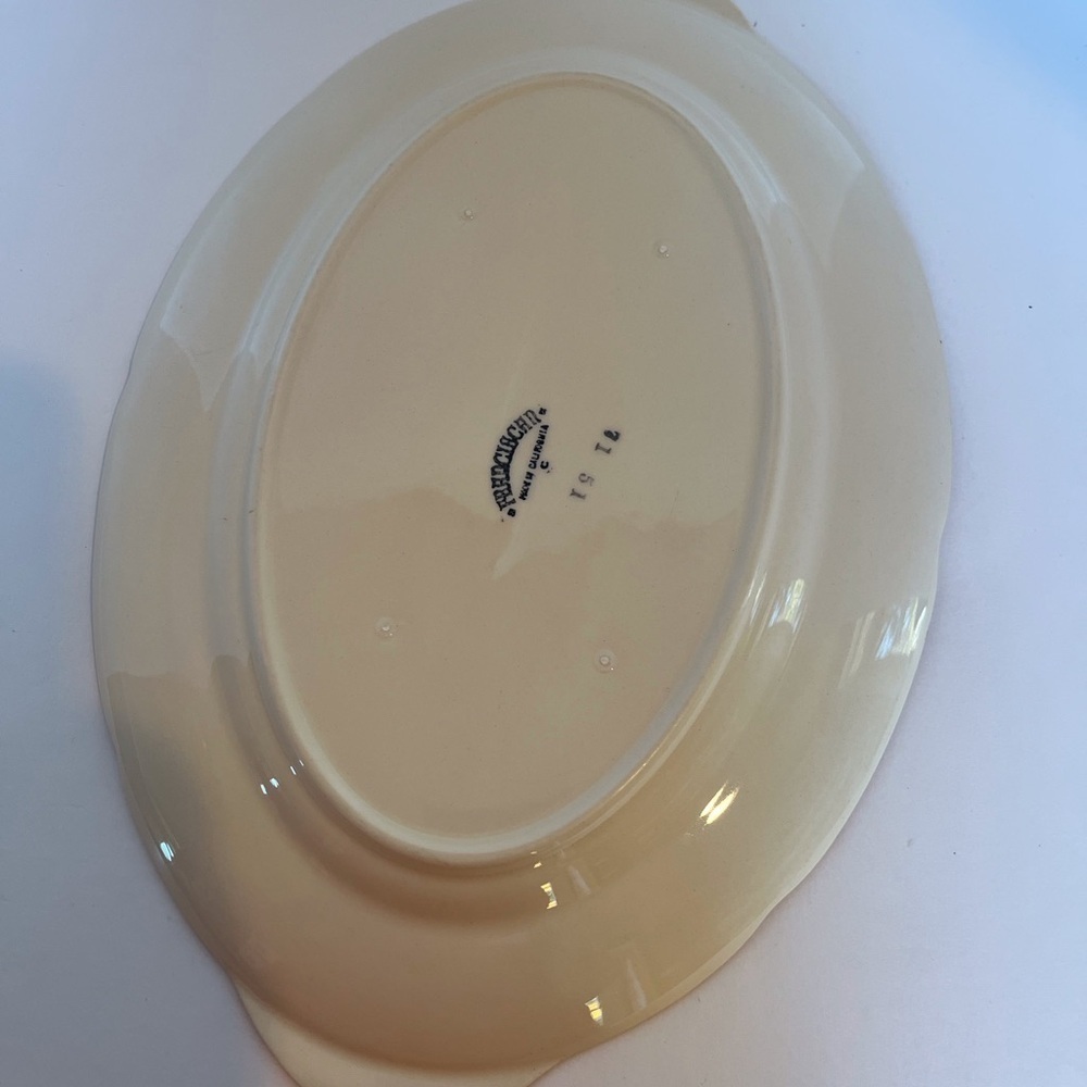 Franciscan Earthenware Platter Apple Pattern - Picture 8 of 9